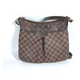Sac à épaule Damier Bloomsbury PM de Louis Vuitton Marron Damier ebène