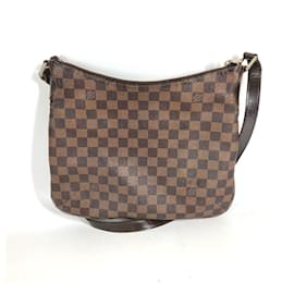 Louis Vuitton-Bolsa de Ombro Damier Bloomsbury PM da Louis Vuitton-Marrom,Damier ebene