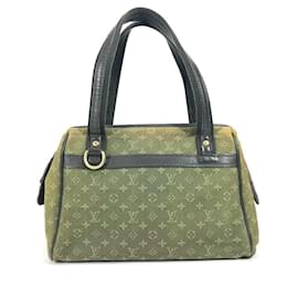 Louis Vuitton-Bolsa Mini Josephine PM Monograma Louis Vuitton-Caqui