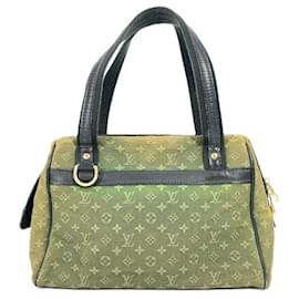 Louis Vuitton-Bolsa Mini Josephine PM Monograma Louis Vuitton-Caqui