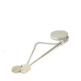 Louis Vuitton-Louis Vuitton MP1799 Charm Brooch-Silvery