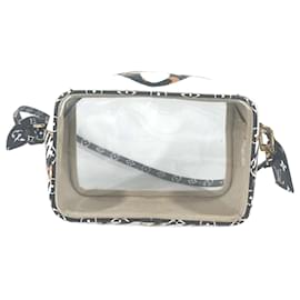 Louis Vuitton-Bolsa de praia Monogram Jungle Louis Vuitton-Preto,Branco