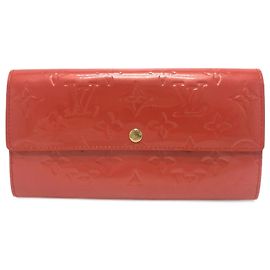 Cartera Larga Sarah de Louis Vuitton Naranja