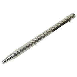 Cartier Silver Ballpoint Pen Silvery
