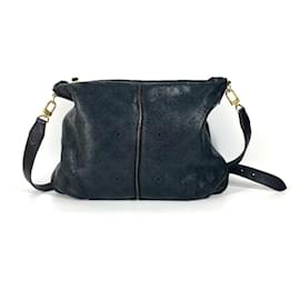 Louis Vuitton-Bolsa de Ombro Louis Vuitton Monogram Mahina Selene MM-Preto