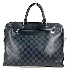 Louis Vuitton-Pasta Damier Graphite Louis Vuitton-Preto