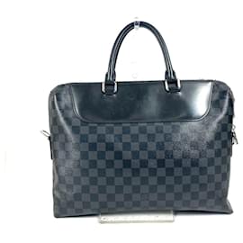 Louis Vuitton-Pasta Damier Graphite Louis Vuitton-Preto