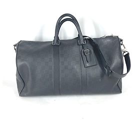 Louis Vuitton Damier Infini Keepall Bandoulière 45 Noir