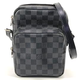 Louis Vuitton-Bolsa transversal Damier Graphite Louis Vuitton-Preto