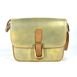 Louis Vuitton-Bolsa transversal Louis Vuitton Monogram Vernis Christy GM-Marrom,Cinza