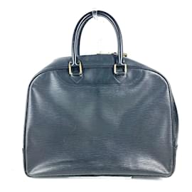 Louis Vuitton-Louis Vuitton Epi Special Order Deauville Tote Handbag-Black