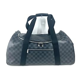 Louis Vuitton-Bolsa Boston Damier Graphite Louis Vuitton-Preto