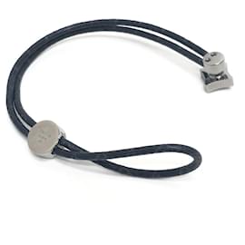 Louis Vuitton-Louis Vuitton M8111 Catch It Bracelet-Black,Silvery