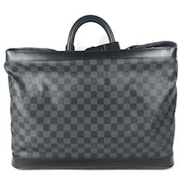 Louis Vuitton-Bolsa de viagem Louis Vuitton Damier Graphite Grimo-Preto