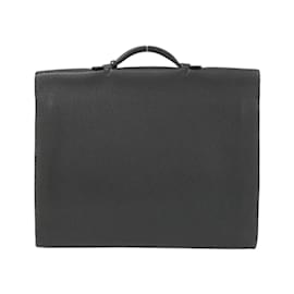 Hermès-Hermes Sac a Depeche 41-3 Handbag-Black