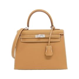 Hermès-Hermes Kelly 25cm Handbag-Golden