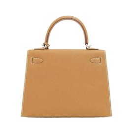 Hermès-Hermes Kelly 25cm Handbag-Golden