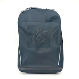 Louis Vuitton-Louis Vuitton Monogram Geant Conqueran 55 Travel Bag-Black