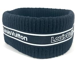 Louis Vuitton-Louis Vuitton Black Headband-Black