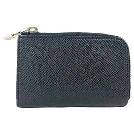 Louis Vuitton Taiga Coin Purse Black