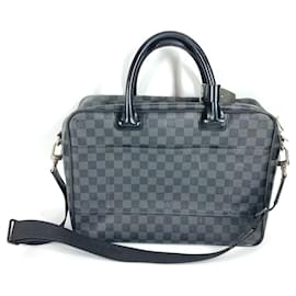 Louis Vuitton-Bolsa Ikar Damier Graphite Louis Vuitton-Preto