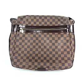 Louis Vuitton-Bolsa transversal Damier Bastille Louis Vuitton-Marrom,Damier ebene