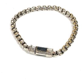 Bracciale charm Monogram Eclipse Louis Vuitton Nero Argento