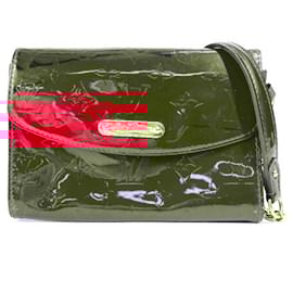 Louis Vuitton-Pochette Belair em Monogram Vernis da Louis Vuitton-Vermelho