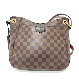 Louis Vuitton-Bolsa Pochette Damier South Bank da Louis Vuitton-Marrom