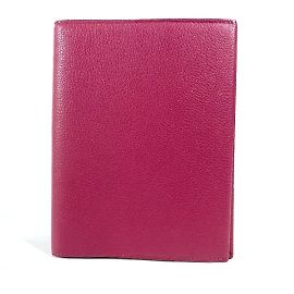 Louis Vuitton Purple Leather Notebook Case Purple