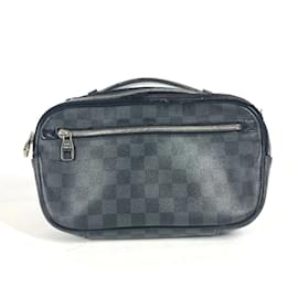 Louis Vuitton-Bolsa de guarda-chuva Damier Graphite Louis Vuitton-Preto