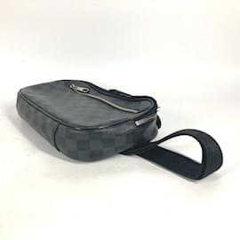 Louis Vuitton-Bolsa de guarda-chuva Damier Graphite Louis Vuitton-Preto