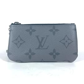 Louis Vuitton-Louis Vuitton Monogram Eclipse Coin Purse-Black