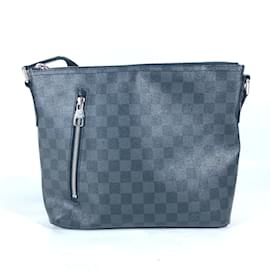 Louis Vuitton-Bolsa Mick PM Damier Graphite Louis Vuitton-Preto