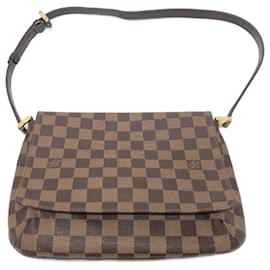 Louis Vuitton-Bolsa Musette Tango Louis Vuitton-Damier ebene