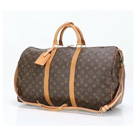 Louis Vuitton-Louis Vuitton Monogram Keepall Bandouliere 50-Brown