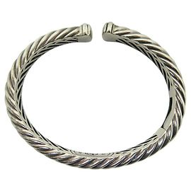 DAVID YURMAN ARMBAND GROSSE DREHBARE MANCHETTE T17 SILBER 925 Silber