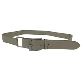 Hermès-NINE HERMES ETRIVIERE SPORT 26MM T 83 IN TOUPE GRAINED LEATHER BELT-Grey