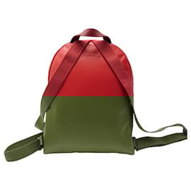 Longchamp-NEW LONGCHAMP 2.0 BACKPACK 1118888366 IN RED LEATHER-Red