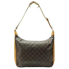 Louis Vuitton-BOLSA VINTAGE LOUIS VUITTON LV BOULOGNE 35 M51264 EM CANVAS MONOGRAMA-Marrom