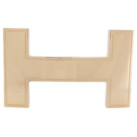 Hermès-NEW HERMES H BUCKLE 32 MM IN GOLDEN METAL-Golden