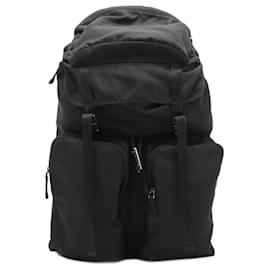 Prada-Prada Tessuto Nylon Backpack-Black