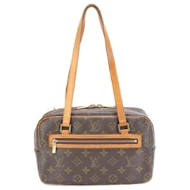 Louis Vuitton-Bolsa de Ombro em Couro Monogram Cite MM da Louis Vuitton-Marrom