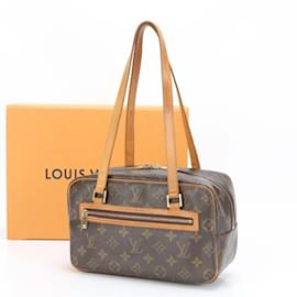 Louis Vuitton-Bolsa de Ombro em Couro Monogram Cite MM da Louis Vuitton-Marrom