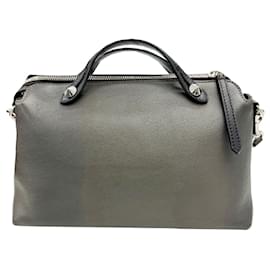 Fendi-Sac à main Fendi By the Way moyen gris-Marron