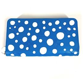 Louis Vuitton-Louis Vuitton Monogram Empreinte Bi-Fold Wallet-White,Blue