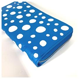 Louis Vuitton-Louis Vuitton Monogram Empreinte Bi-Fold Wallet-White,Blue