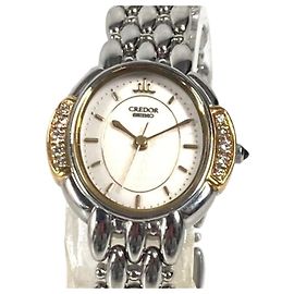 Orologio da polso donna Seiko Credor 2J81-5000 Argento