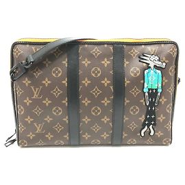 Pochette Keepall Monogram Louis Vuitton Marron Monogramme