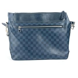 Louis Vuitton-Bolsa Mensageiro Damier Cobalt Louis Vuitton-Azul,Outro,Azul marinho